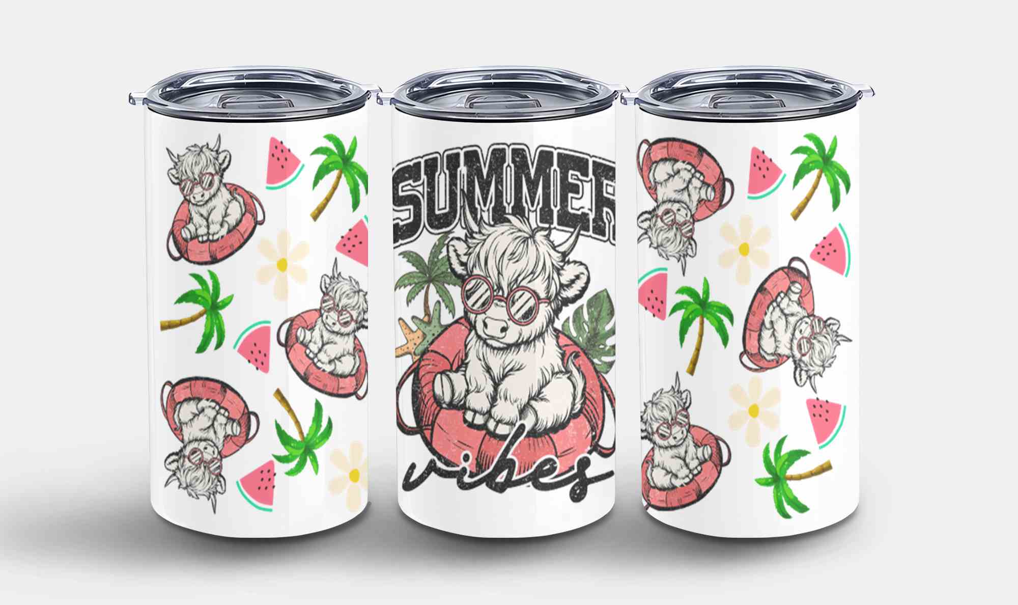 Summer Highland Cow-10670